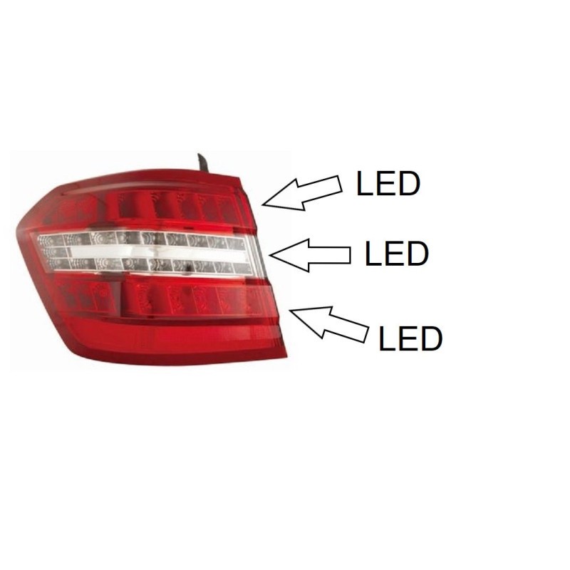 DEPO 440-1979L-AE Rear Light Left for Merc E S212 Estate (2009-2012)