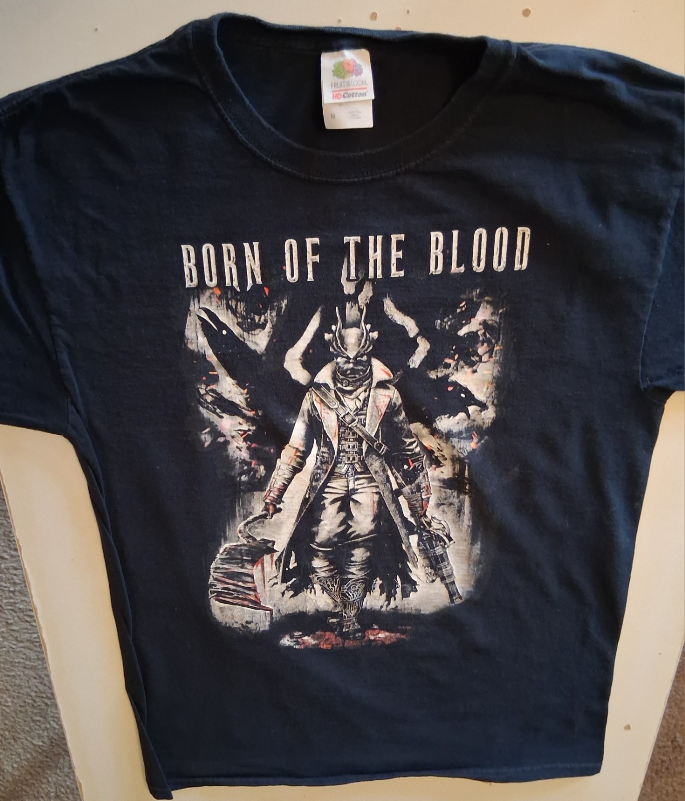Bloodborne Video Game "Born of the Blood" Medium Promo Tee Shirt