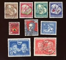 DDR  - Auswahl aus 1951 Teil 2 - gestempelt (Nr. 2884)