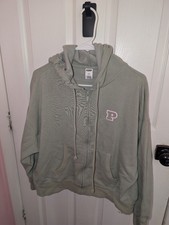 Women's Victoria's Secret PINK ivy Fleece Campus Full Zip Hoodie