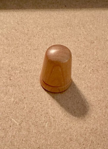 6274~Pair Of Thimbles Made In AUSTRALIA With BLACKWOOD & HUON PINE. One W/Mouse* - Bild 10 von 10