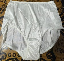 VINTAGE BESTFORM GRANNY PANTY SIZE 9 WHITE