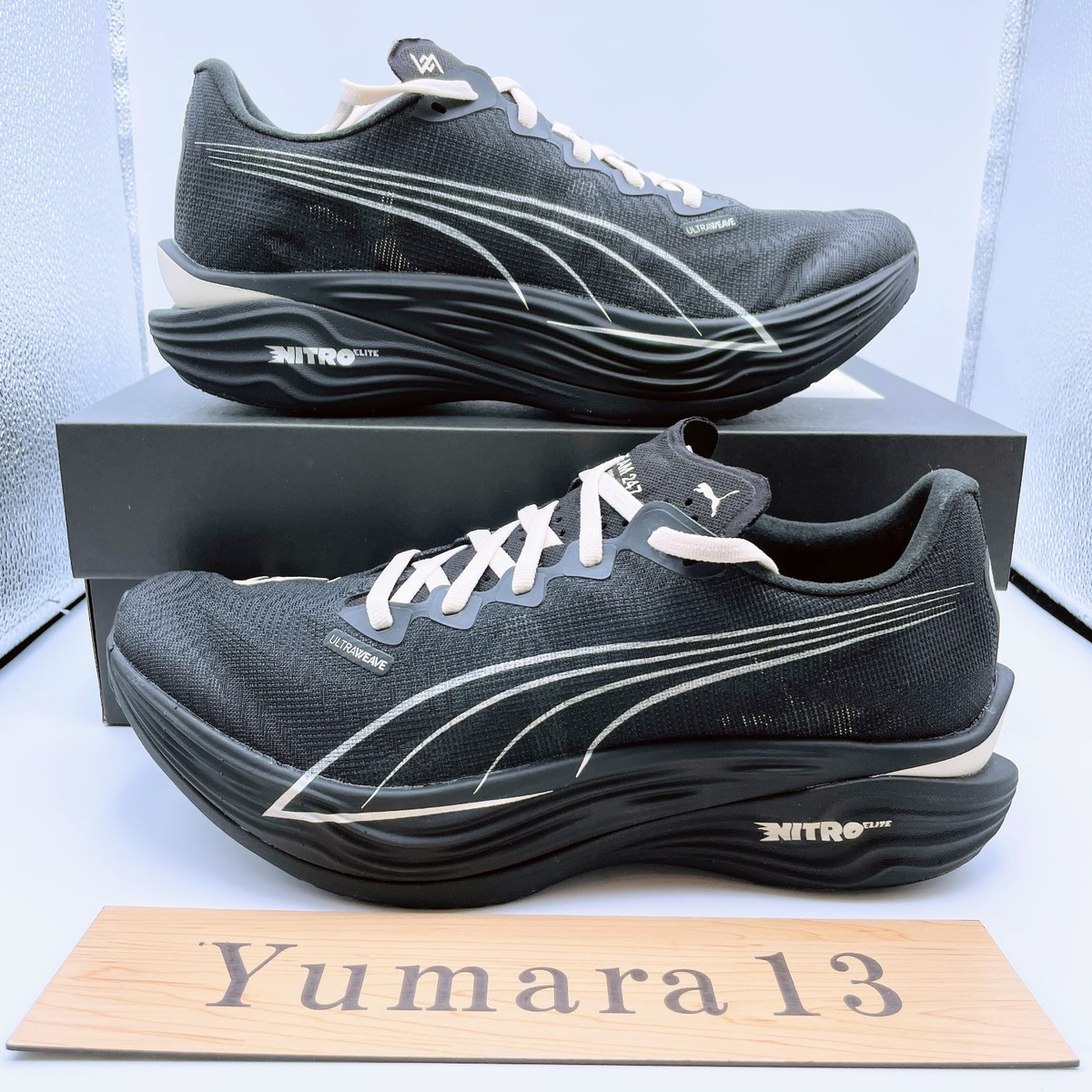 Represent × Puma Deviate Nitro Elite 3 PUMA Black 406844-01 Men's