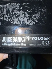JUICEBANK 7800mAh - Yolotek -By Veteran  Portable Charger for GoPro Battery Pack