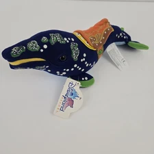 King Triton's Carousel of the Sea KT Whale Plush 12" with Tags Disneyland Resort