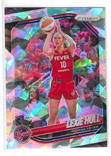 2025 Panini WNBA Prizm #51 Lexie Hull Cracked Ice Prizm - Indiana Fever