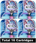 16 x Gillette Venus Swirl Vera Bradley Extra Smooth 5 Blades Cartridges (4 x PK4