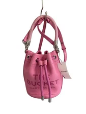 MARC BY MARC JACOBS Shoulder Bag Leather PNK Solid