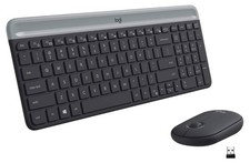Logitech MK470 Slim Wireless Keyboard & Mouse Combo - UK QWERTY
