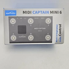 Paint Audio MIDI Captain MINI 6 Foot Controller Multi-Effects Keyboards Synthesi