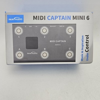 Paint Audio MIDI Captain MINI 6 Foot Controller Multi-Effects Keyboards Synthesi