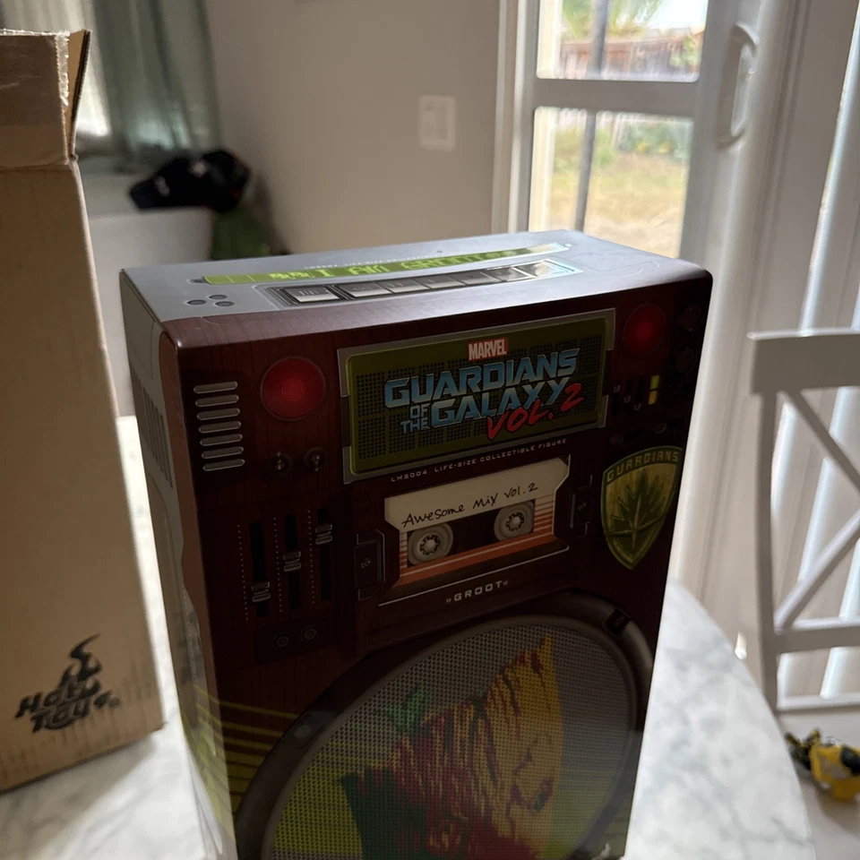 Hot Toys Guardianes de la Galaxia Vol. Figura tamaño natural 2 Groot Lms004 Foto 3 de 4