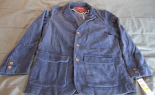 CHAPS, Ralph Lauren, Heavy Corduroy Blazer Navy Blue Size-Medium, NEW-Vintage