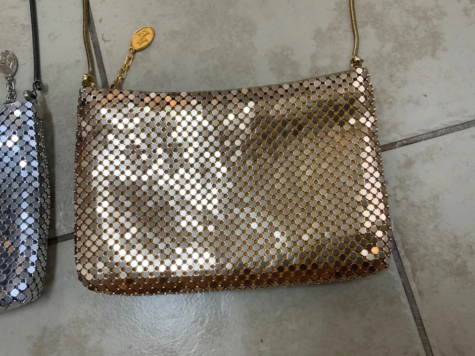 Monederos de malla America Eagle con correas, lote de 2 Foto 2 de 4