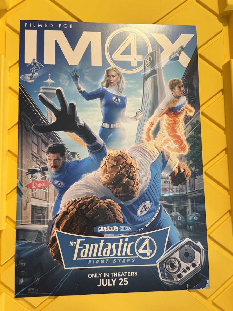 【映画館用両面ポスター】ファンタスティック4：ファースト・ステップ IMAX 映画『ファンタスティック4／ファースト・ステップ』IMAX(2025)115分