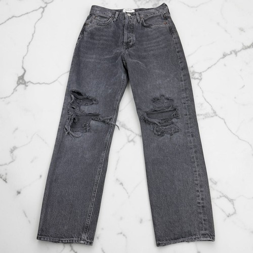 Agolde 90s Mid Rise Loose Relaxed Straight Leg Jean Womens Size 24 Vagabond