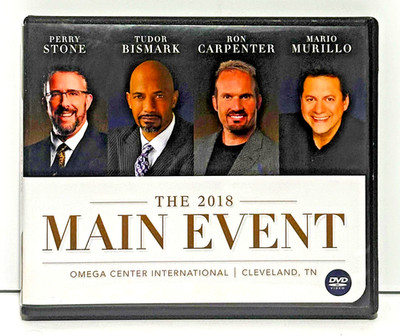 The 2018 Main Event 8 Disc DVD Box Set Perry Stone, Ron Carpenter, Tommy Bates