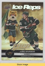 2023-24 Upper Deck MVP Ice Reps Gold Jared Spurgeon Nordy #IR-11 READ 12g7