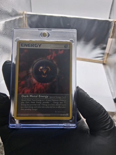 Dark Metal Energy special energy card from the 2004 Pokémon TCG set