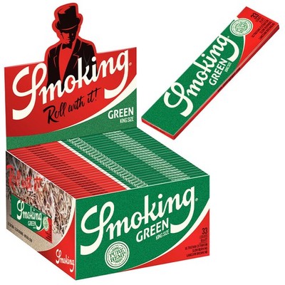 Smoking 50 x 33  King Size Papers K.S. Blättchen Zigarettenpapier Longpapers