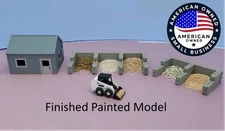 Whistle Stop Models HO7012 HO Sams Stone & Gravel Set, 3D Printed Sample