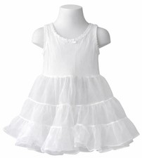 Vintage 80s Copper Key Girls Full Circle Crinoline Slip Size 3T Full Double Tier