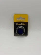 Nitecore High Grade Filter Suitable For Flashlight With Head 22.5mm Blue NFB23