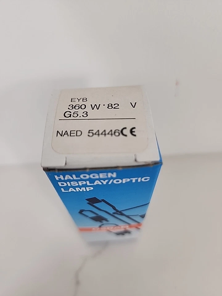 OSRAM EYB G5.3 NAED54446 360W 82V HALOGEN OPTIC PROJECTOR LAMP - Image 2 of 2