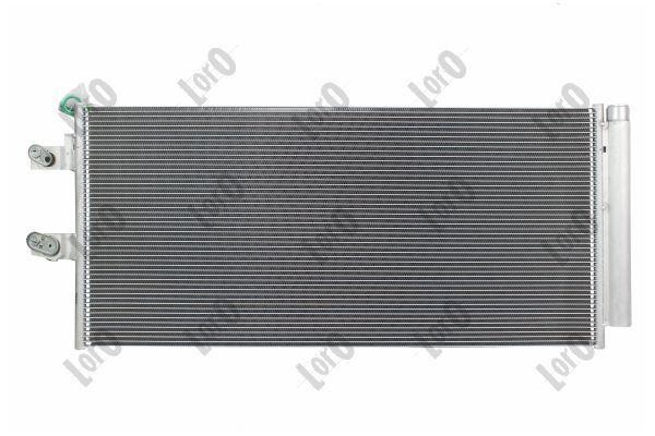 ABAKUS Air Conditioning Condenser 052-016-0017 For Volvo, With Drier, Aluminum