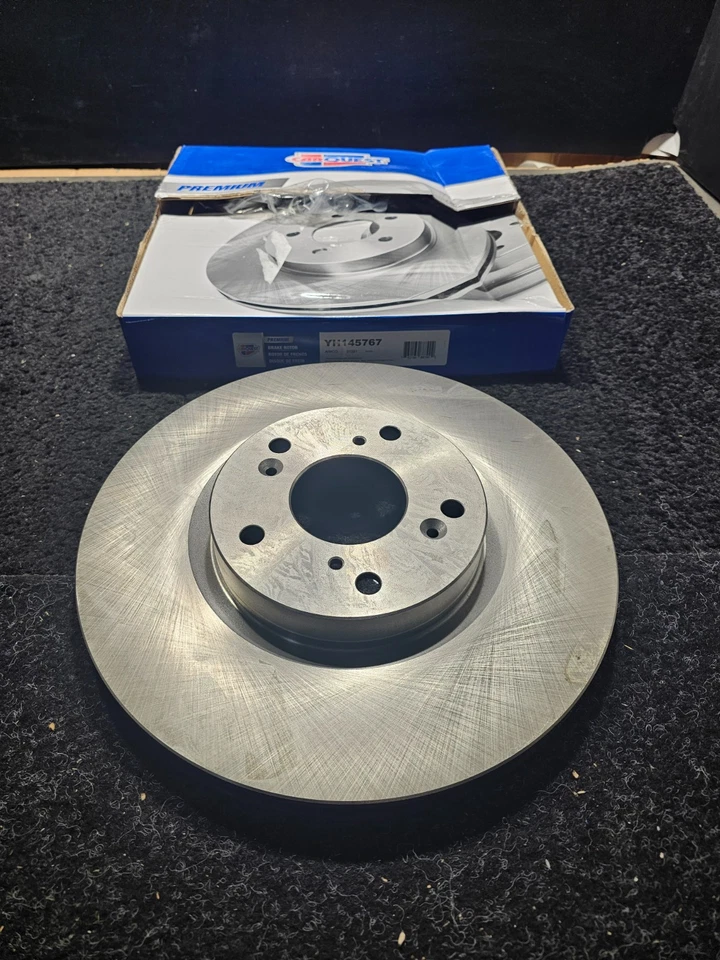 (QUANTIDADE 2) Rotor de freio dianteiro YH145767 para Honda Civic 2006-2015 Honda CR-V 2005-06 - Imagem 2 de 4