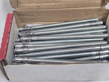 46 Pack Red Head Trubolt WS-3870 Wedge Anchor 3/8 7 Zinc Plated Concrete NO NUTS