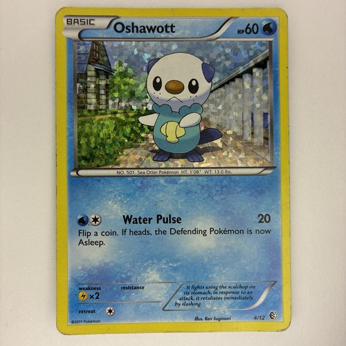Oshawott - 4/12 Promo McDonald's Promos 2011 004/012 Holo MP