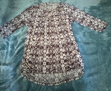 Jennifer Lopez Midi Snakeskin Print Dress Size 3X