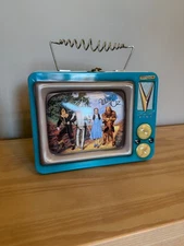 WIZARD OF OZ VANDOR TV LUNCHBOX Tin Tote with Certificate of Authenticity