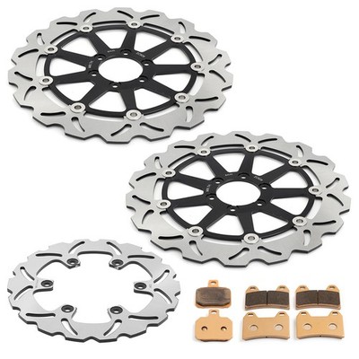 Bremsscheiben vorne hinten Beläge für Ducati M MONSTER 696 1000 SUPERSPORT 750