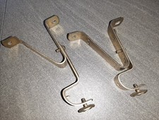 Messing Gardinenstangen Halter Vorhang mit Blumen Motiv .