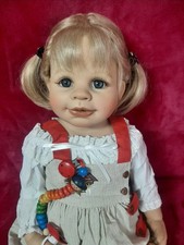 Künstlerpuppe " Jolina" Monika Peter-Leicht., Inkl. Zertifikat