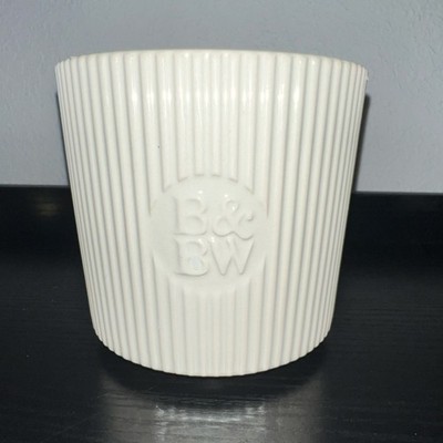 Bath & Body Works Vanilla Bean 3-Wick Soy Wax Blend Candle 14.5 oz White