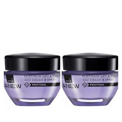 Avon Anew Platinum Day Cream 50 Ml / 1.7 Fl oz ( Pack of 2 )