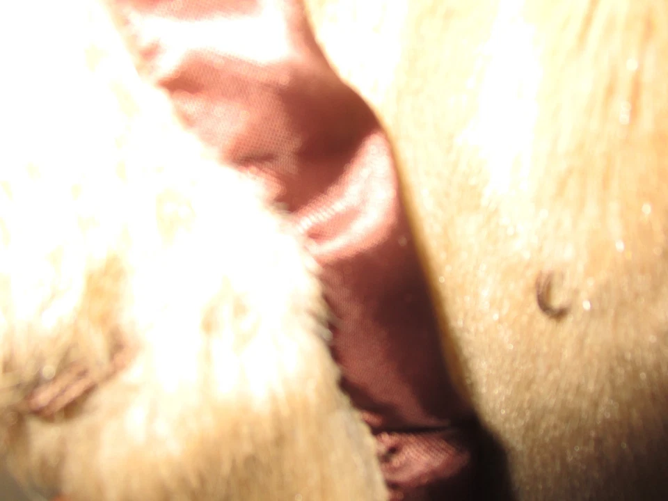 Tissavel (France) vintage faux fur jacket 14/16 thick pile - Image 4 of 4