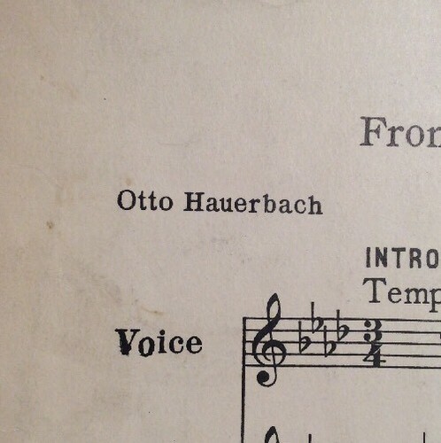Sympathy Waltz Song 1912 Rudolf Friml Otto Hauerbach SheetNoteMusic - Picture 7 of 12