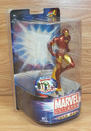 Marvel Universe Series 1 Iron Man Collectible Resin Figurine **READ** - Picture 2 of 7