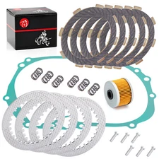 Heavy Duty Clutch Kit Gasket Spring Oil Filter 17-24 for Kawasaki Z125 PRO BR125