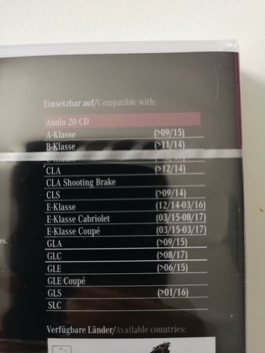 MERCEDES-BENZ Garmin Map Pilot Scheda SD Card Europa 2018 Nav Versione Map 10.0 - Foto 3 di 4