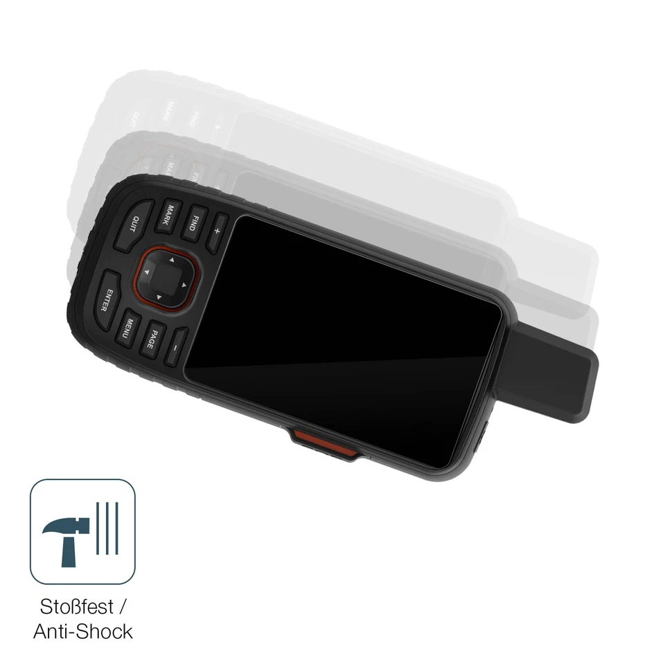 2x Protection ecrán pour Garmin GPSMAP 66i Verre souple Film Protecteur 9H dipos - Photo 4/4