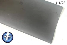 1.5" ID Black Heat Shrink Tube 2:1 ratio 1-1/2" wrap (2 feet) inch/ft/to 40mm