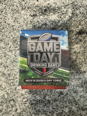 OFF TOPIC GAME DAY tailgate party football drinking card game