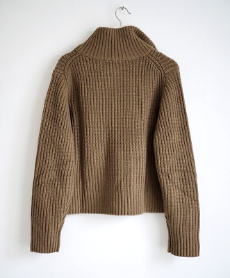 Lemaire Lambswool Blend Uniqlo Knitted Zip Up Women Jacket Size