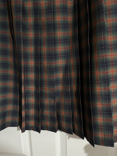 Jedburgh Kiltmakers Scotland Check Pleated Skirt Women’s Size 18 New Old Stock - Picture 5 of 8