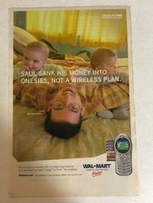 2005 Walmart Tracfone Cell phone Vintage Print Ad pa27
